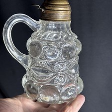 Antique Syrup Pitcher Clear