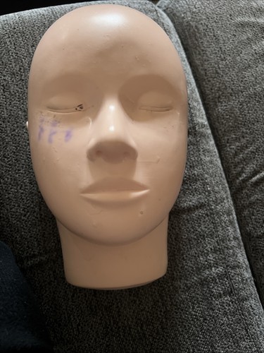 Eyelash dummy mannequin head - eyelash,