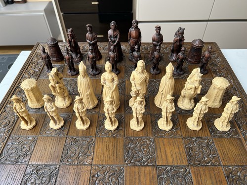 Antique chess board - antique, and
