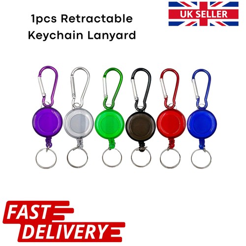 Retractable keychain lanyard - retractable,