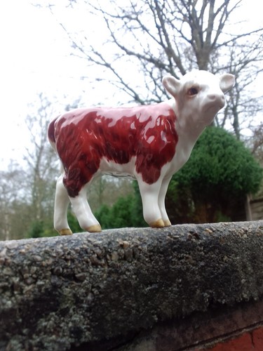 Vintage beswick hereford - hereford, calf