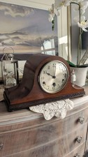 Vintage Wooden Mantel Clock