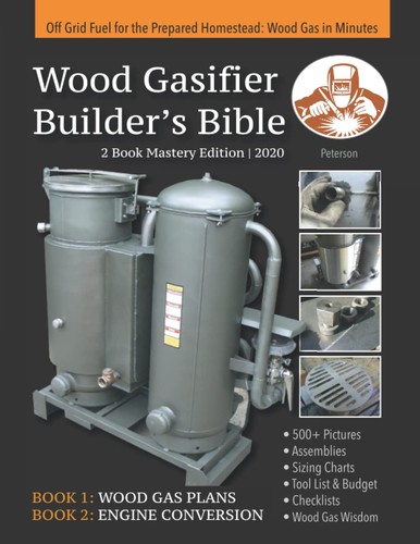 Wood gasifier builder bible - gasifier, builder's