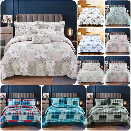Piece quilted patchwork - quilted,