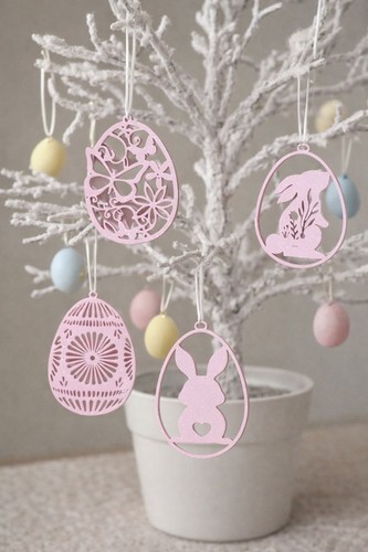 Easter egg decoration hanging - easter,