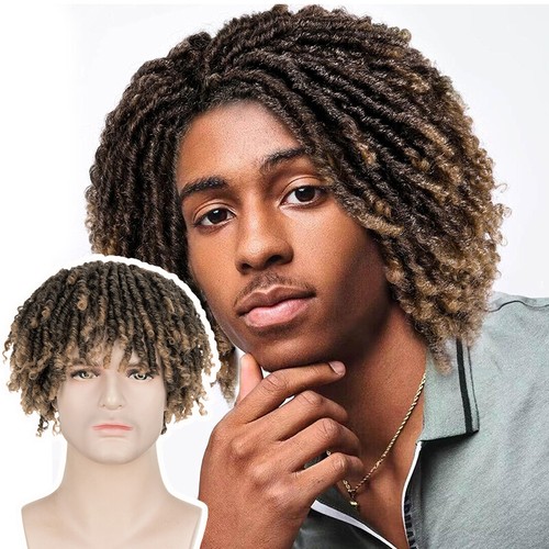 5in men afro dreadlock hair - 5in,