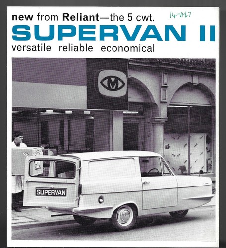 Reliant regal supervan - regal,