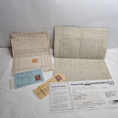 Vintage letters old - letters,