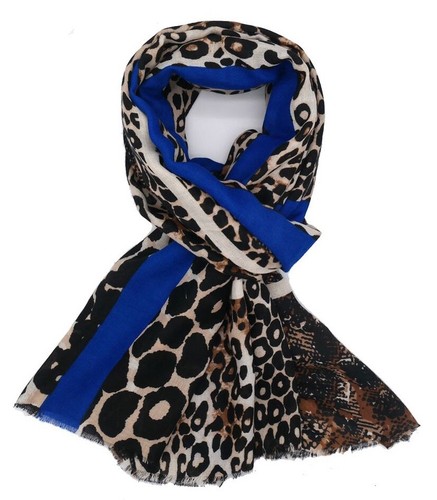 Royal blue ladies leopard - blue,