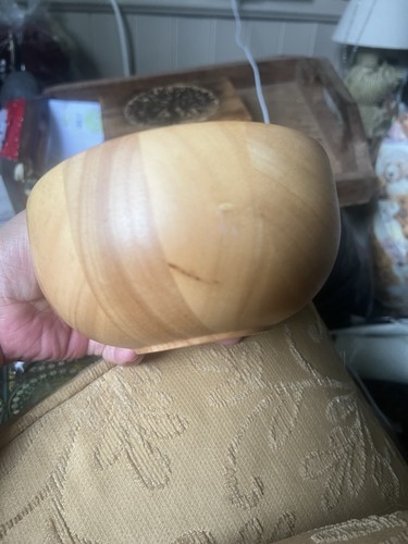 Hand turn wooden bowls - hand,