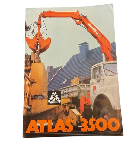 Atlas 3500 equipment cranes - 3500,