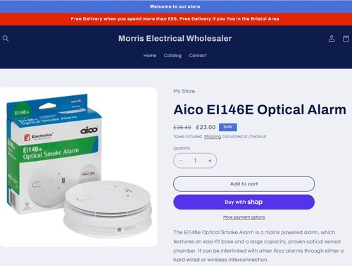 Aico ei146e optical smoke - aico,