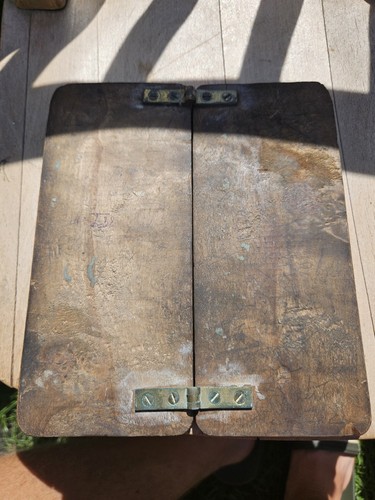 Antique portable writing - writing, slope
