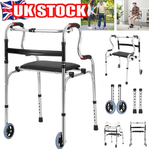 Folding walking frame - folding,