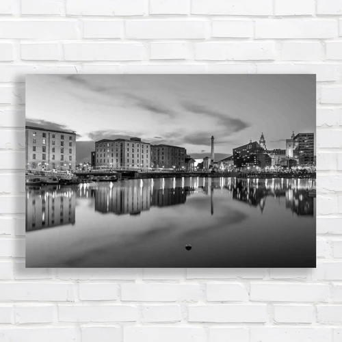 Liverpool waterfront skyline - waterfront,