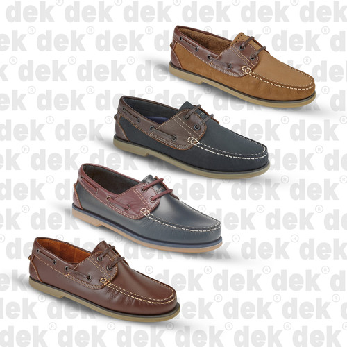 Mens moccasin boat shoe - boat, dek
