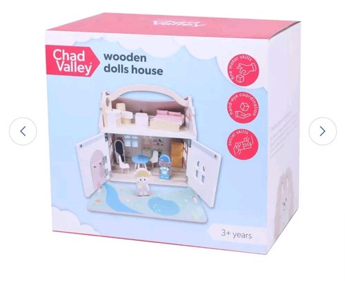 Chad valley wooden - dolls, house