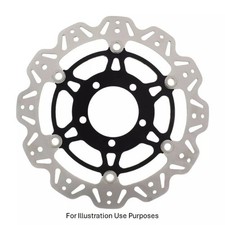 EBC Float V-Disc FR BLK Hub