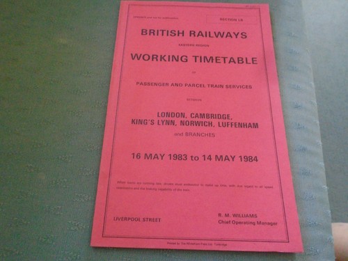 1983 british railways - 1983, 84
