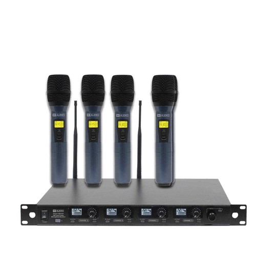 Audio dqm800h uhf quad - w,
