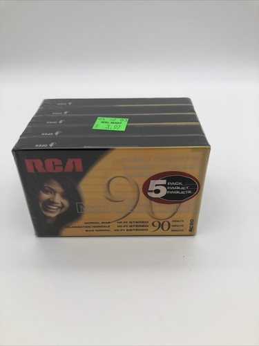 Rca audio cassette tapes - audio,