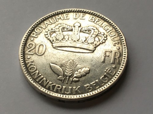 Francs belgium 1935 - 20, leipold