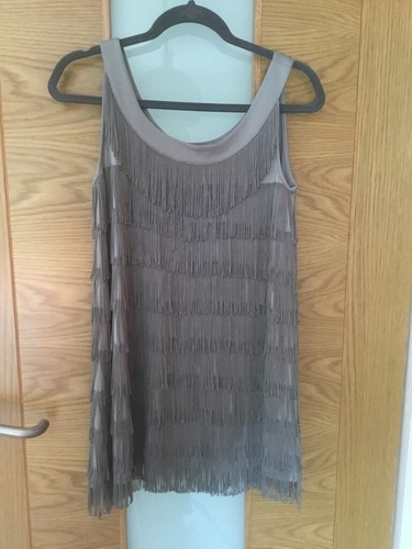 Silver grey flapper - silver,