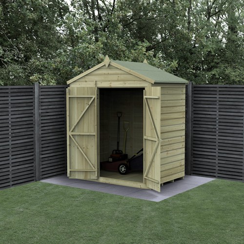 Forest beckwood 6x4 apex shed - forest,