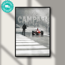 Ayrton Senna Poster, Formula 1