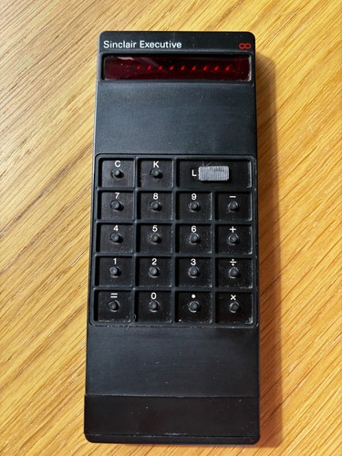 Sinclair executive calculator - executive,