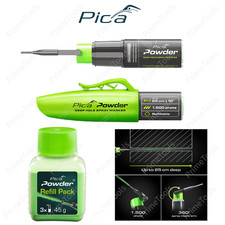 Pica Powder Deep Hole Spray Marker Chalk Marking Tool Or Refillable Chalk Powder