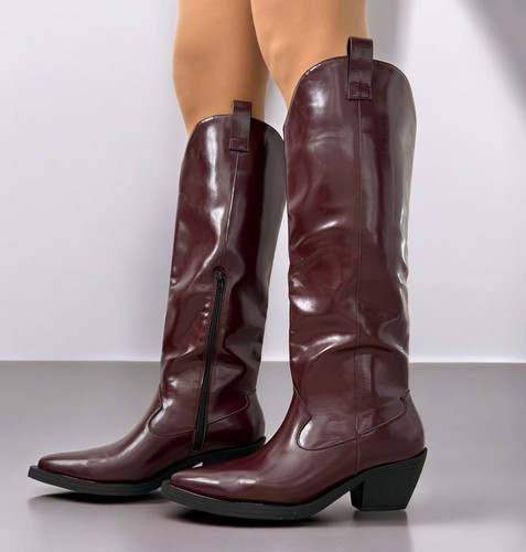 Women burgundy knee - women’s,