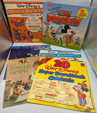 Walt Disney Original Soundtrack Record Bundle, Including Jungle Book, Fantasia