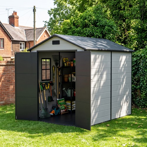 6x8 plastic garden - garden, storage
