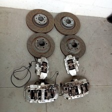 2003 Mercedes W211 E55 AMG Kompressor Full Brembo Brake Kit Calipers Discs Pads