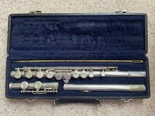 Artley USA Silver Plated Flute With Original Leather Case