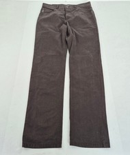 BRAX Trousers W33 L34 Brown Men's Cooper Cotton Blend Classic Fit