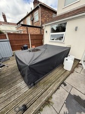 Rattan Corner Garden Sofa Cover