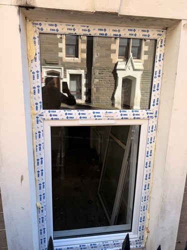 New white upvc - double, glazed