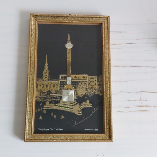 Vintage trafalgar square - vintage,