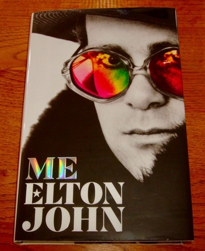 Elton john signed - elton, john-me-signed-1st-hb-+