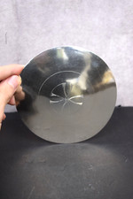 Older Sterling Silver Disk Paten For Your Chalice, 5 1/8" Diam.(CU25) Church co.