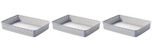 Curver nestable rattan - 3x,