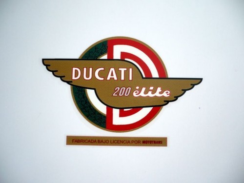 Side adhesive tank ducati - ducati, 200