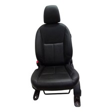 NISSAN NAVARA FRONT LEFT BLACK LEATHER SEAT DOUBLE CAB D23 2015-2021 864004JK2A