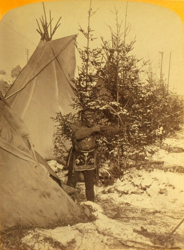 Bennett stereoview sioux - stereoview,