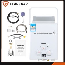 Portable Gas Water Heater Camping Outdoor Shower Hot water Portable LPG Propane