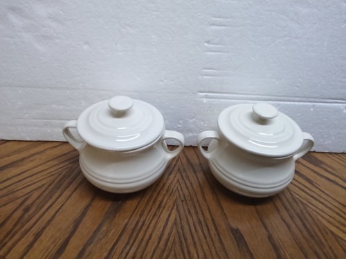 Creuset cream stoneware - 2,