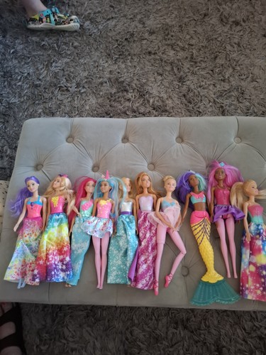 Large joblot barbie dolls - large,