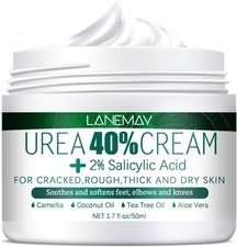 Urea Foot Cream,40% Urea Cream for Cracked Heels,Callus Remover For Dry And Hard
